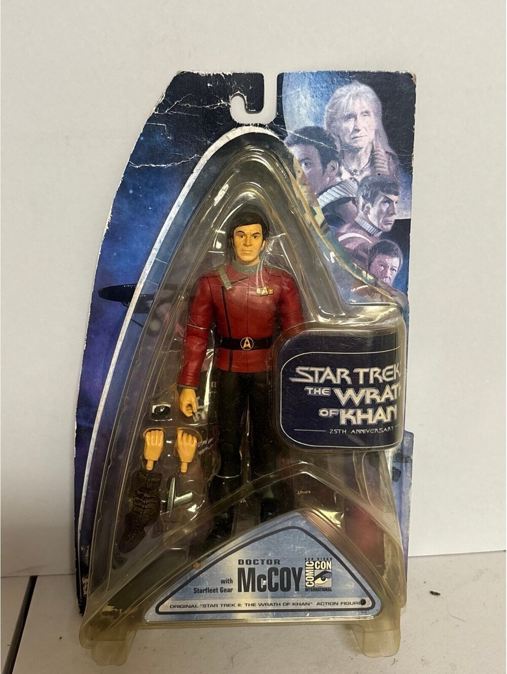 Star Trek II The Wrath of Khan 25th Executive doctor mccoy SDCC Art Asylum